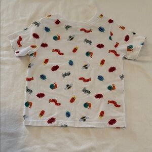 Garanimals White T-Shirt with Colorful Bug Print